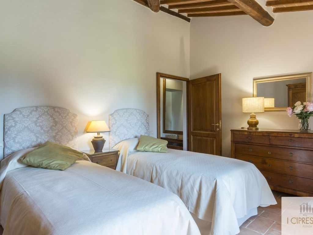 Villa I Cipressini Piscina Riscaldata Spa Toscana Pienza Exterior foto