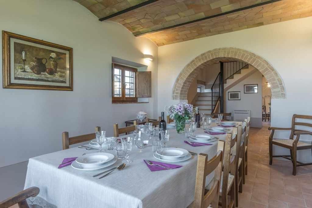 Villa I Cipressini Piscina Riscaldata Spa Toscana Pienza Exterior foto