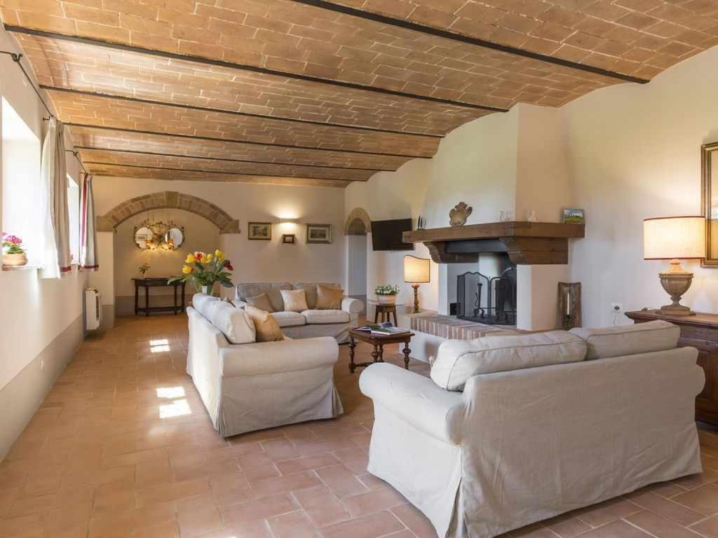 Villa I Cipressini Piscina Riscaldata Spa Toscana Pienza Exterior foto